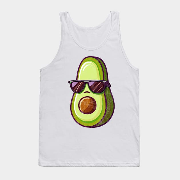 Guacamole Cool Avocado l Tank Top by karutees